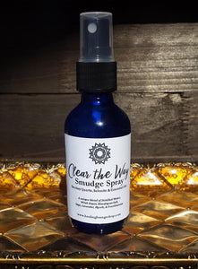 Clear the Way ~ Smudge Spray